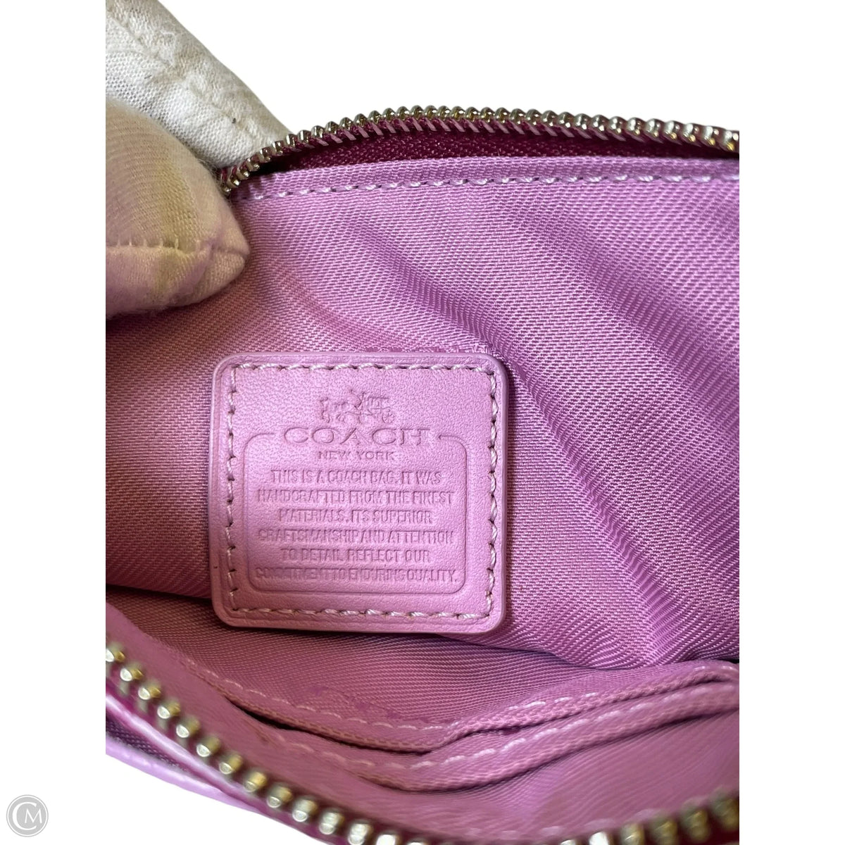 Wristlet Designer By Coach, Size: Medium