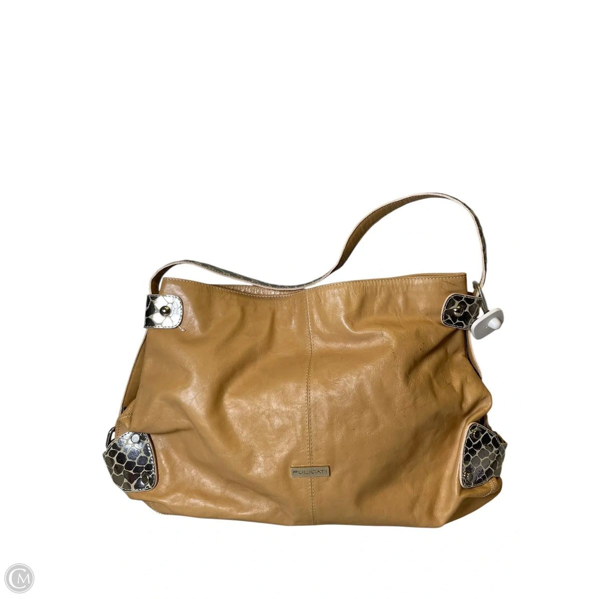 Handbag Leather By PULICATI, Size: Large
