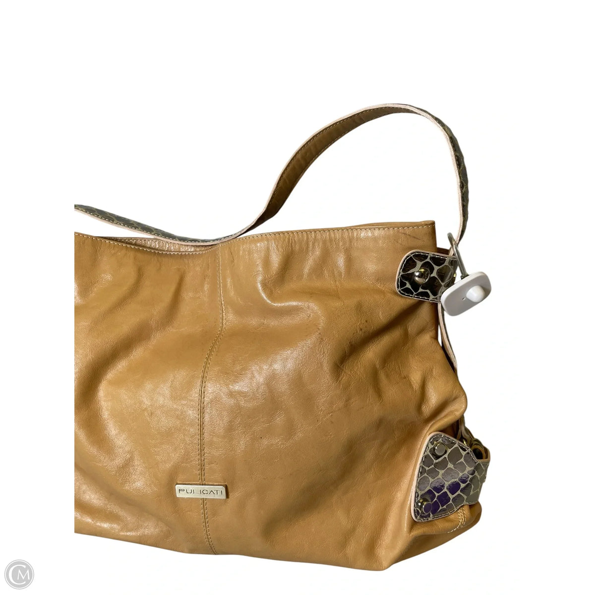 Handbag Leather By PULICATI, Size: Large
