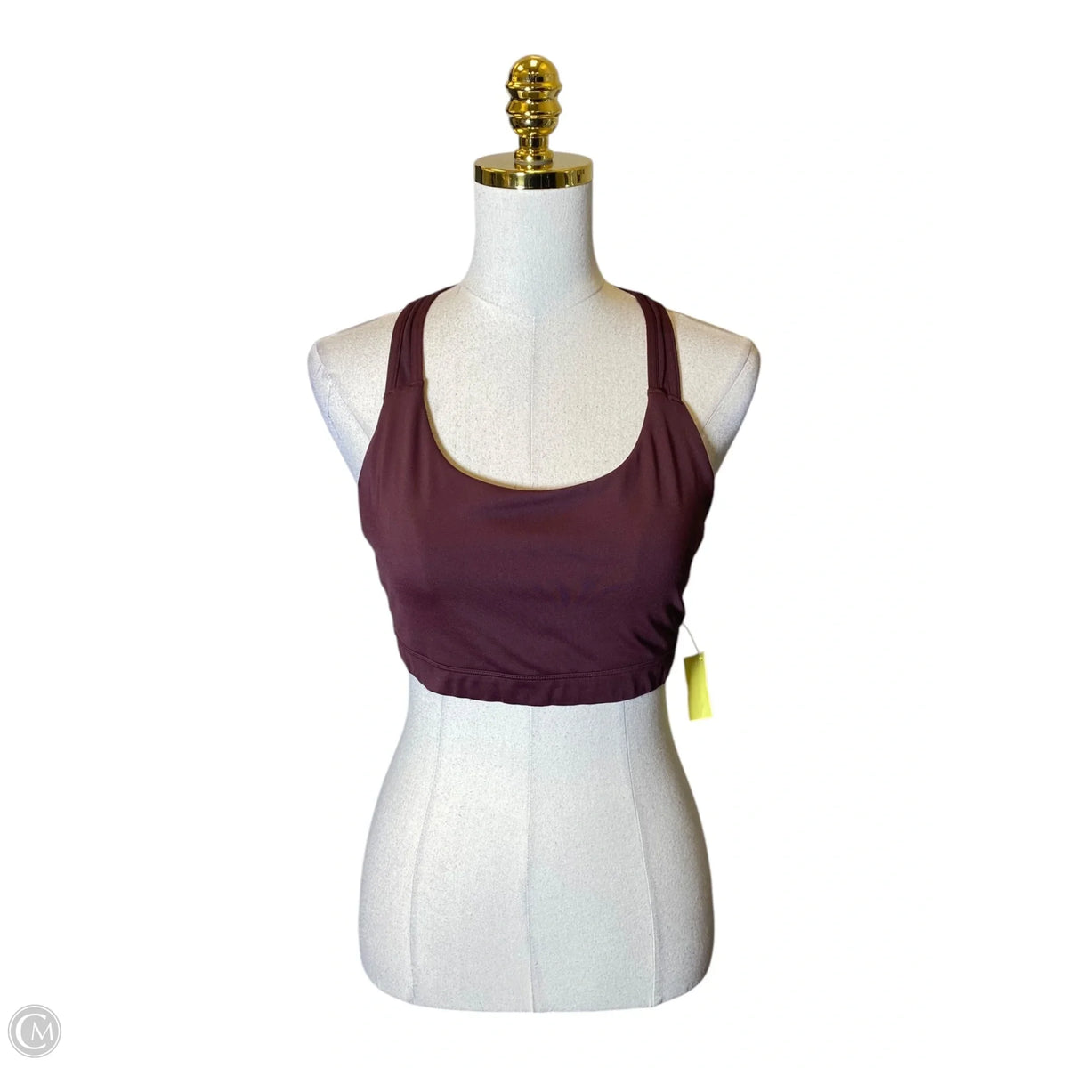 Athletic Bra By Athleta In Maroon, Size: L