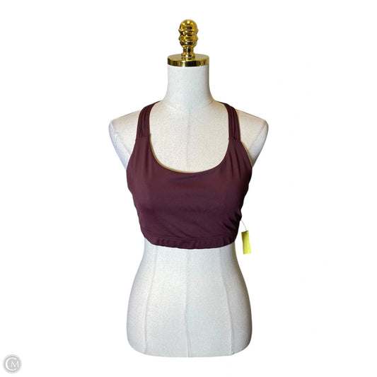 Athletic Bra By Athleta In Maroon, Size: L