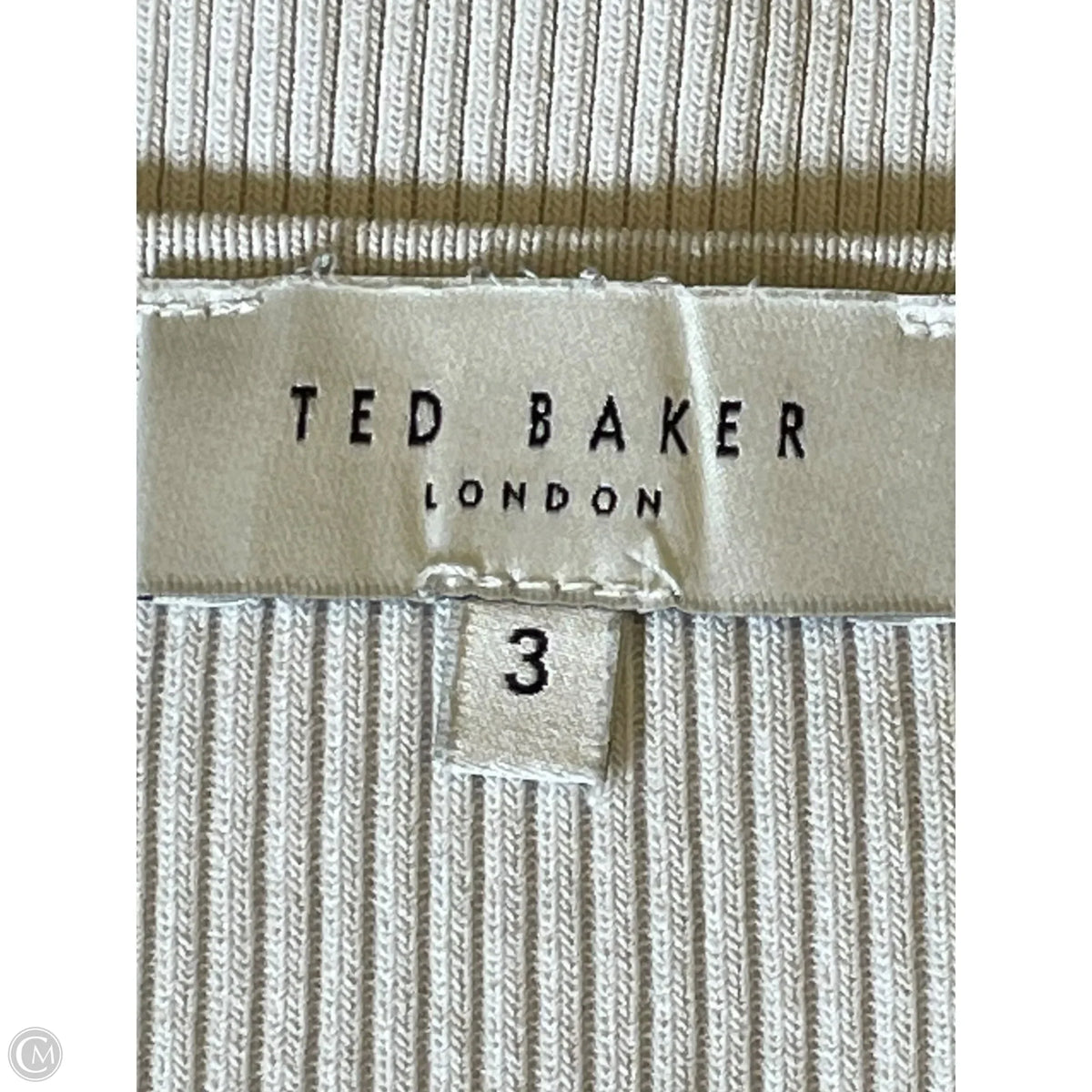Top Short Sleeve By Ted Baker In White, Size: S