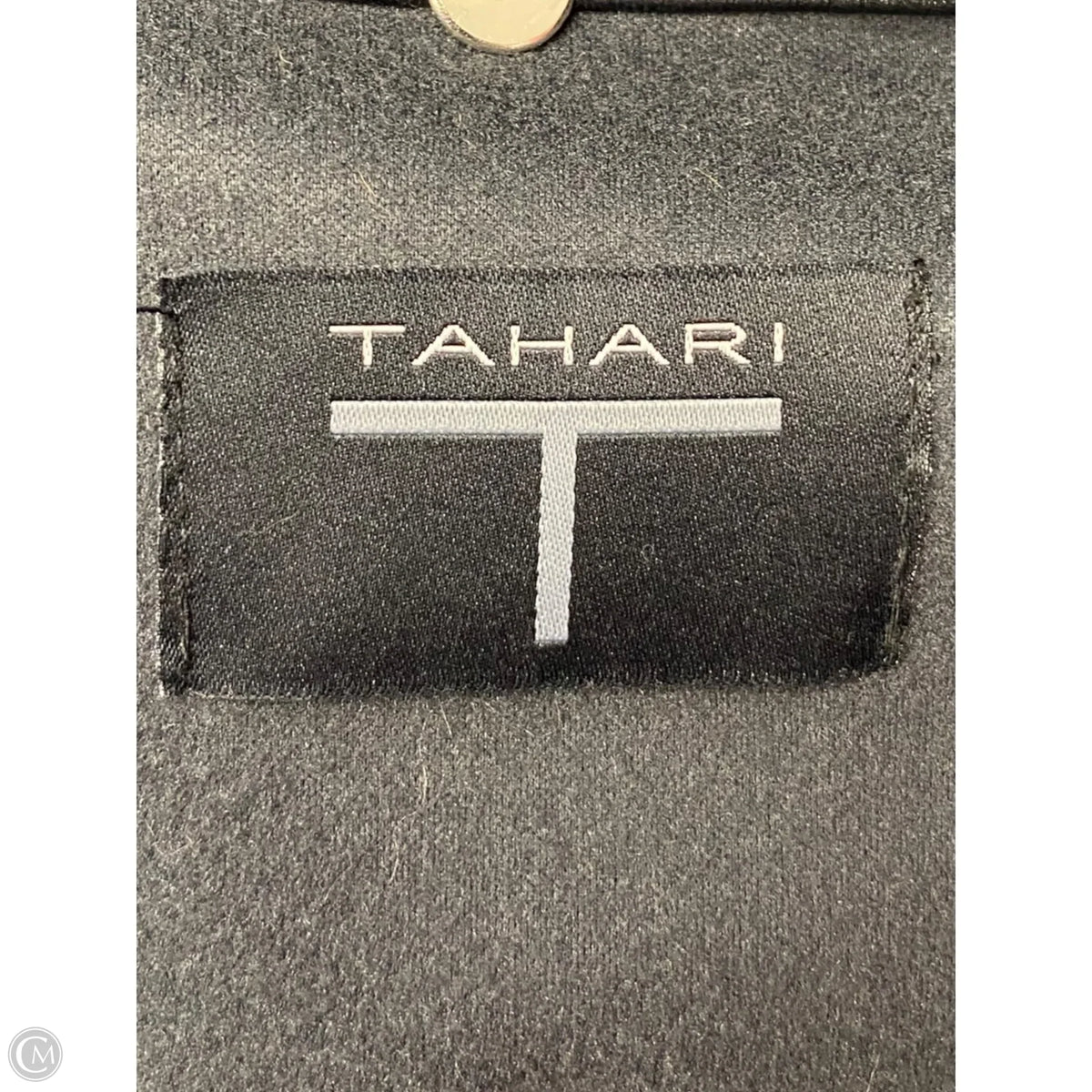 Jacket Moto By Tahari In Black, Size: M