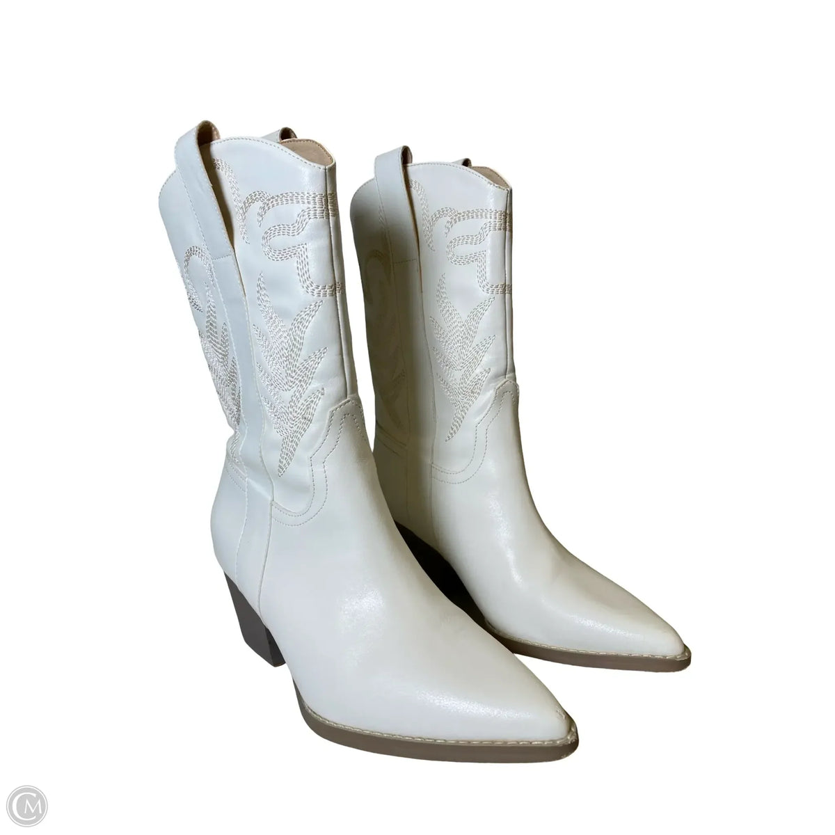 Boots Western By Oasis Society In White, Size: 7
