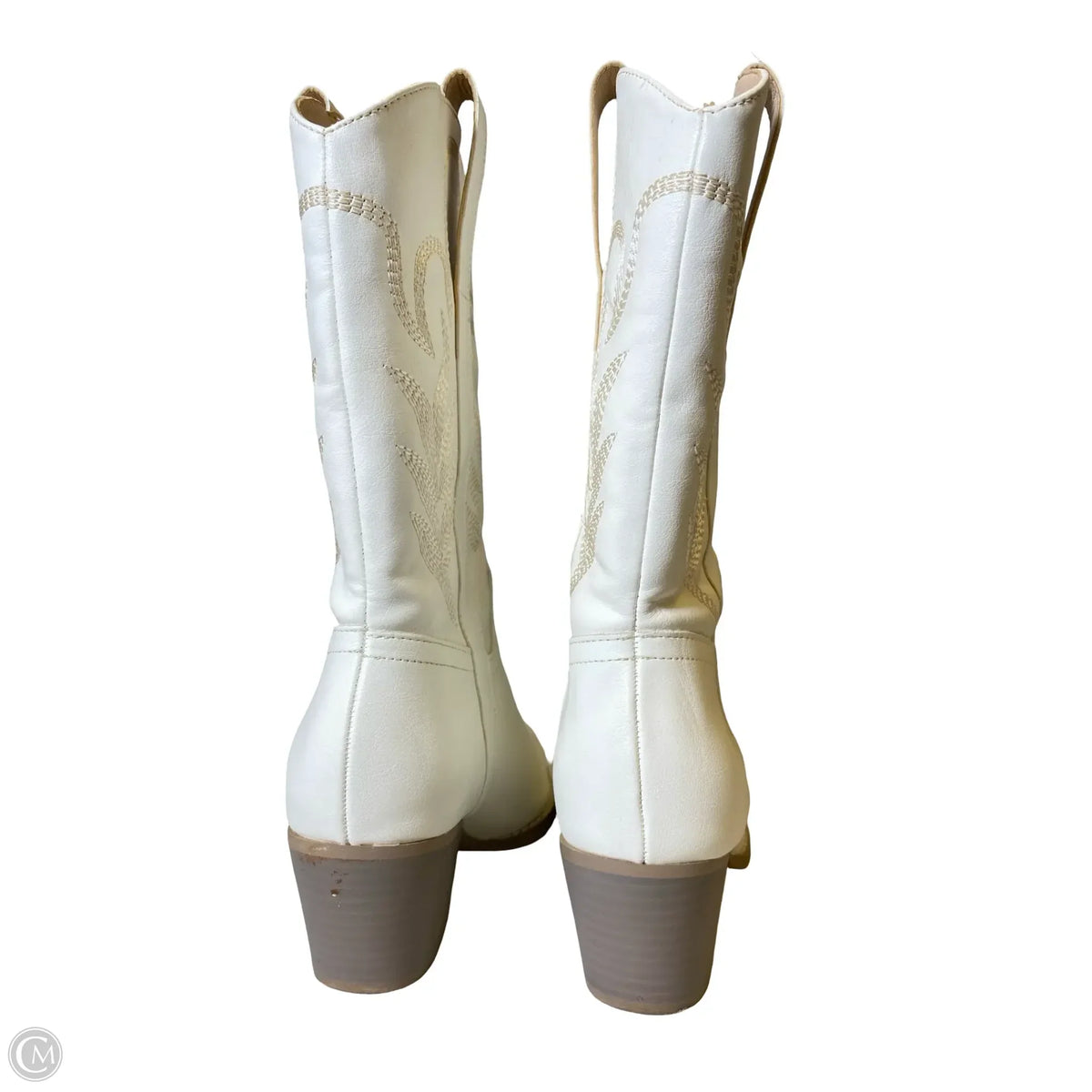 Boots Western By Oasis Society In White, Size: 7