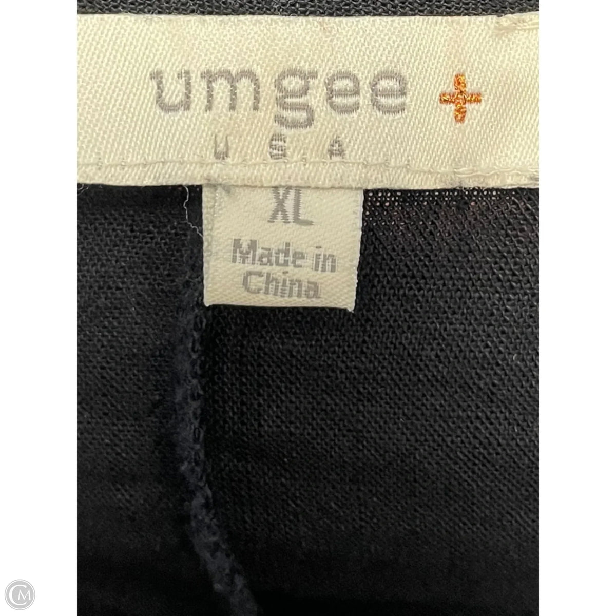 Top Short Sleeve By Umgee In Black, Size: Xl