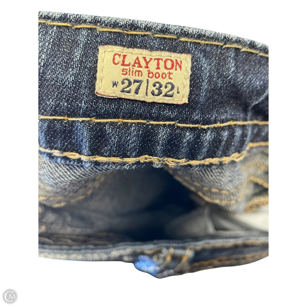 Jeans Boot Cut By Clothes Mentor In Blue Denim, Size: 4