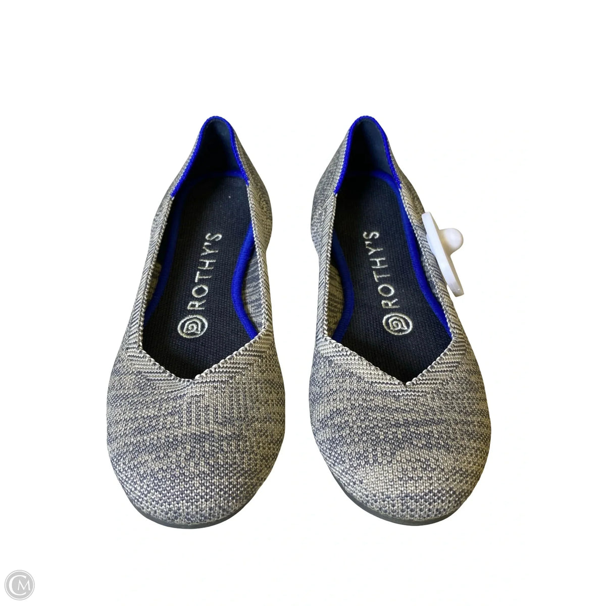 Shoes Flats By Rothys In Grey, Size: 6