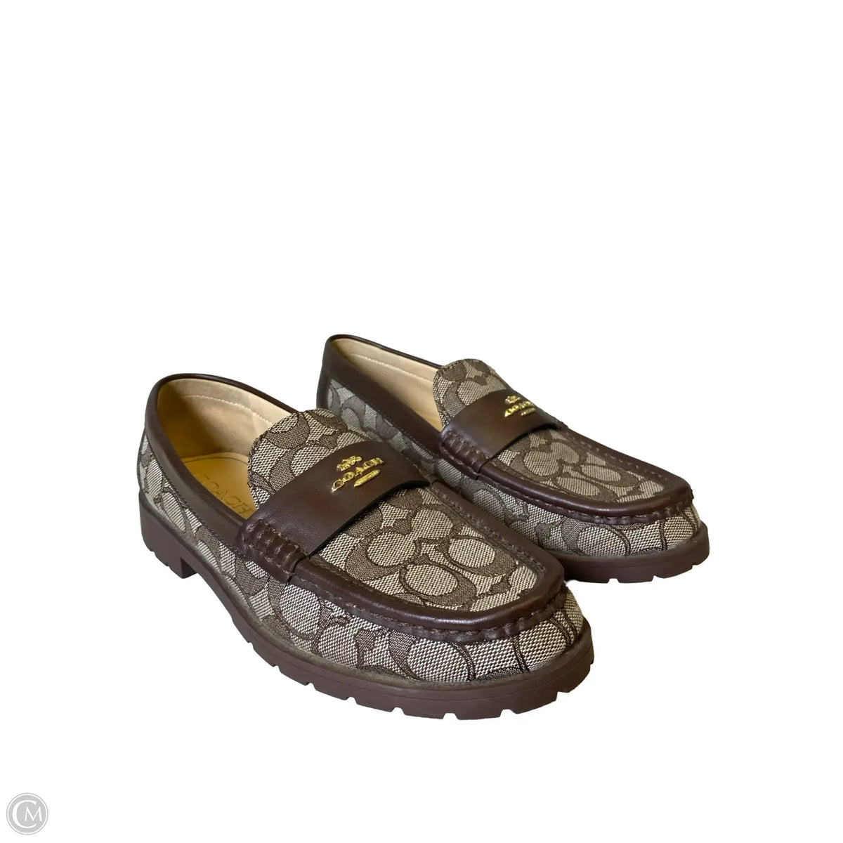 Shoes Designer By Coach In Brown, Size: 7