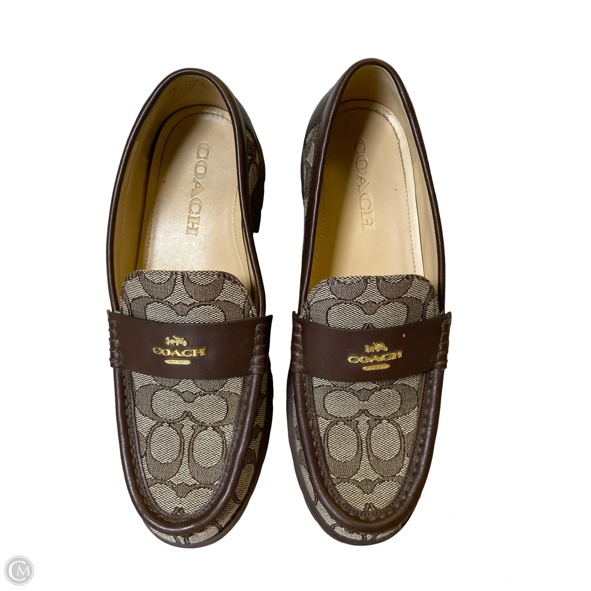 Shoes Designer By Coach In Brown, Size: 7