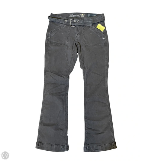 Jeans Straight By American Eagle In Grey, Size: 6