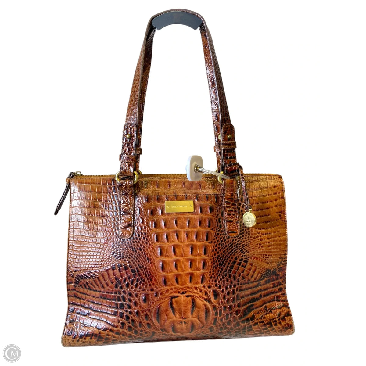 Handbag Designer By Brahmin, Size: Large
