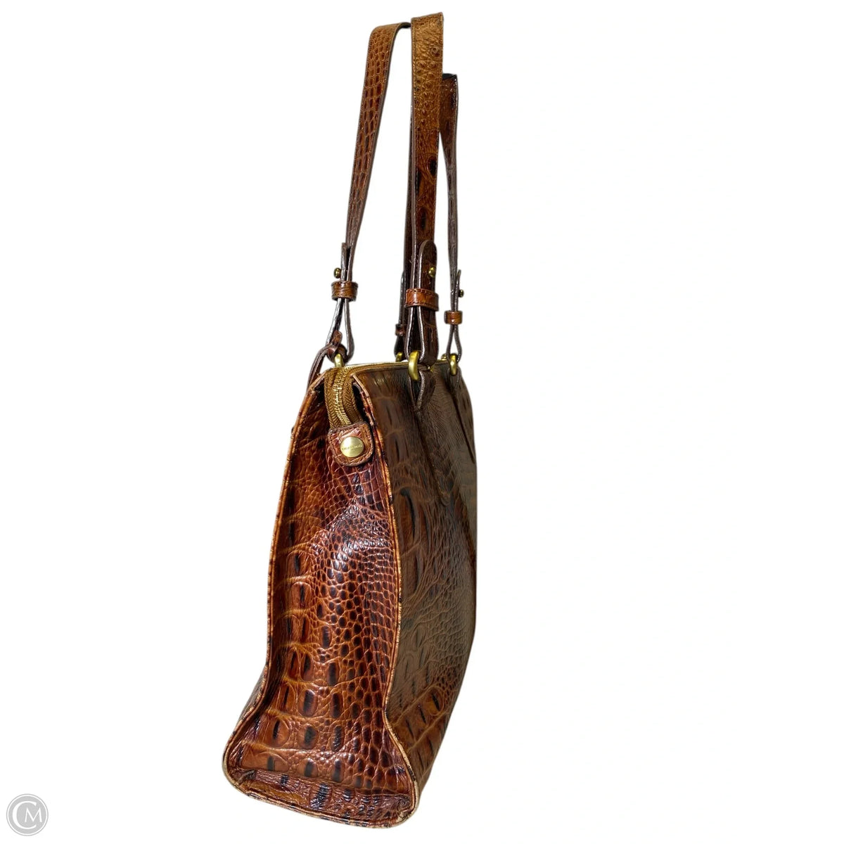 Handbag Designer By Brahmin, Size: Large
