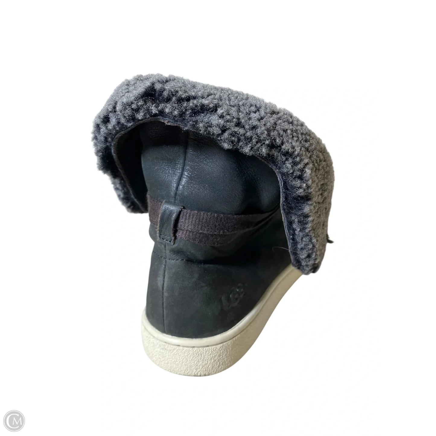 Boots Ankle Flats By Ugg In Black, Size: 9.5