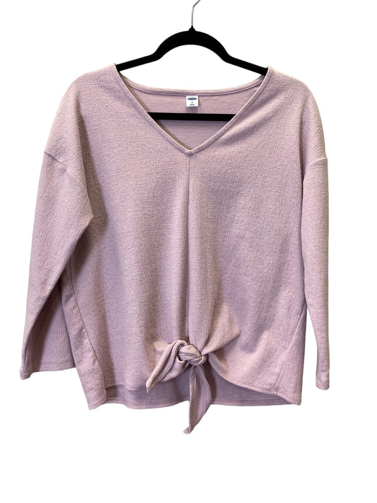 Purple Top Long Sleeve Old Navy, Size M