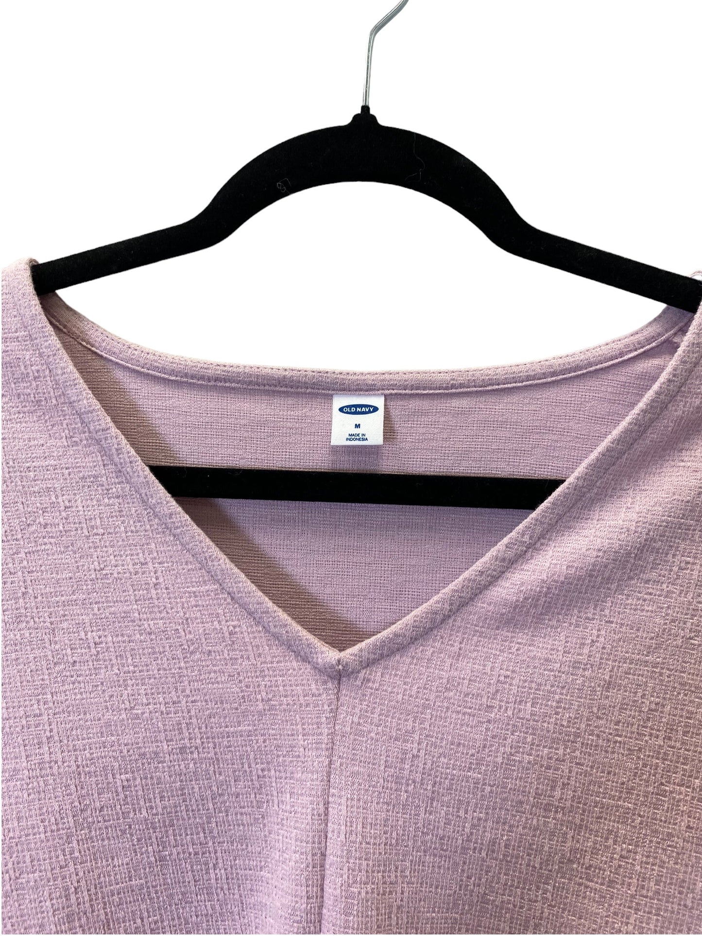 Purple Top Long Sleeve Old Navy, Size M