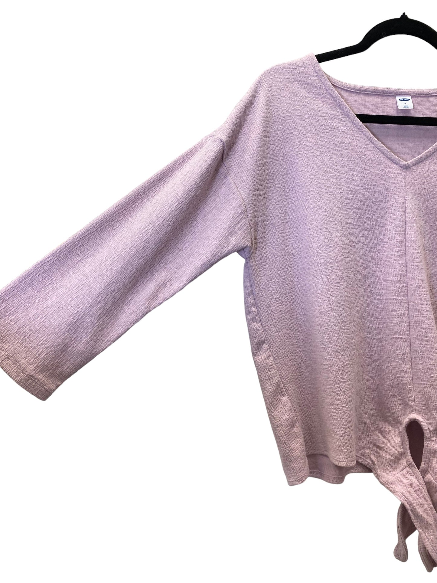 Purple Top Long Sleeve Old Navy, Size M