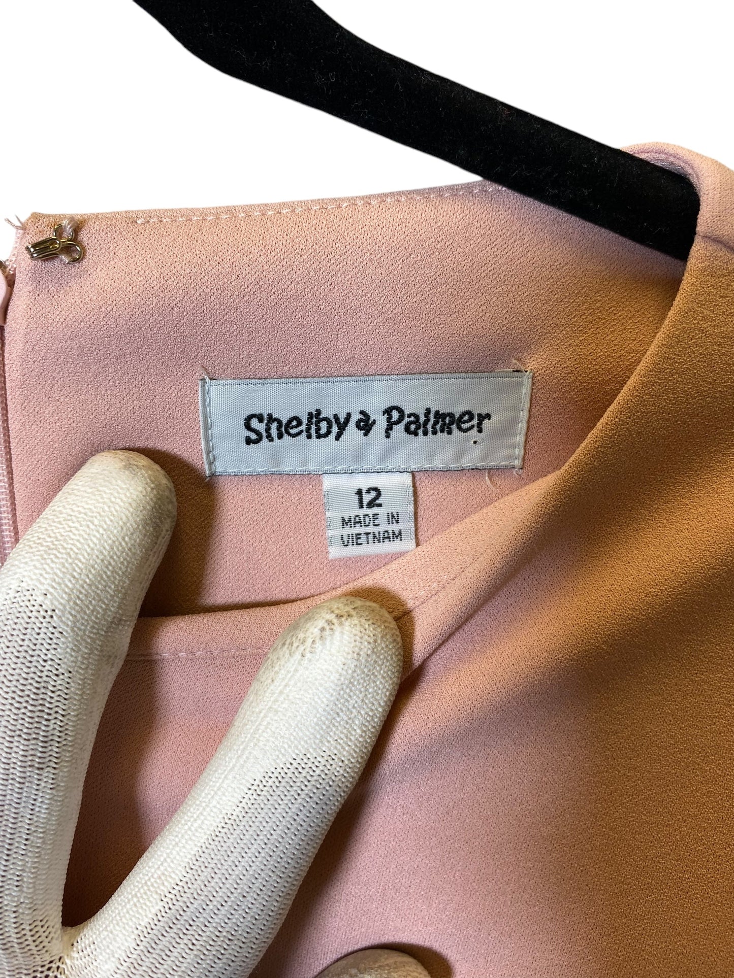 Dress Work By Shelby And Palmer In Pink, Size: L