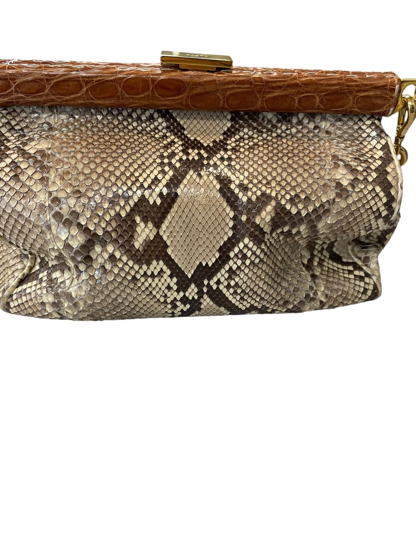 Clutch Luxury Designer By Prada, Size: Small