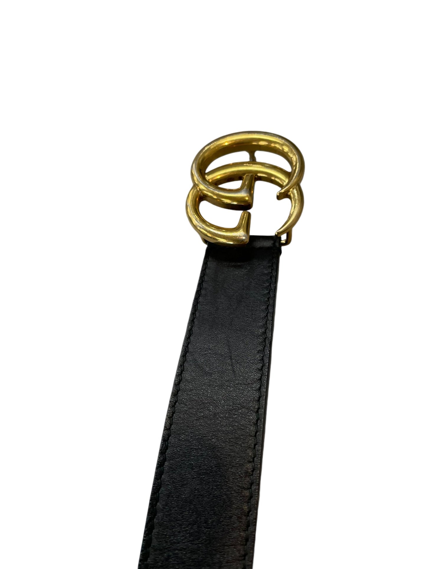 Belt Luxury Designer By Gucci, Size: Medium