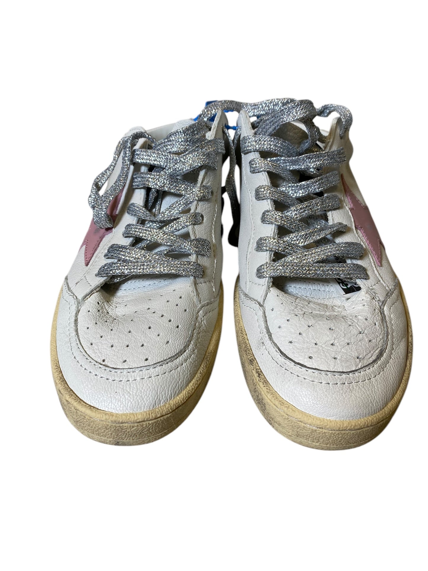 Shoes Luxury Designer By Golden Goose In White, Size: 8.5