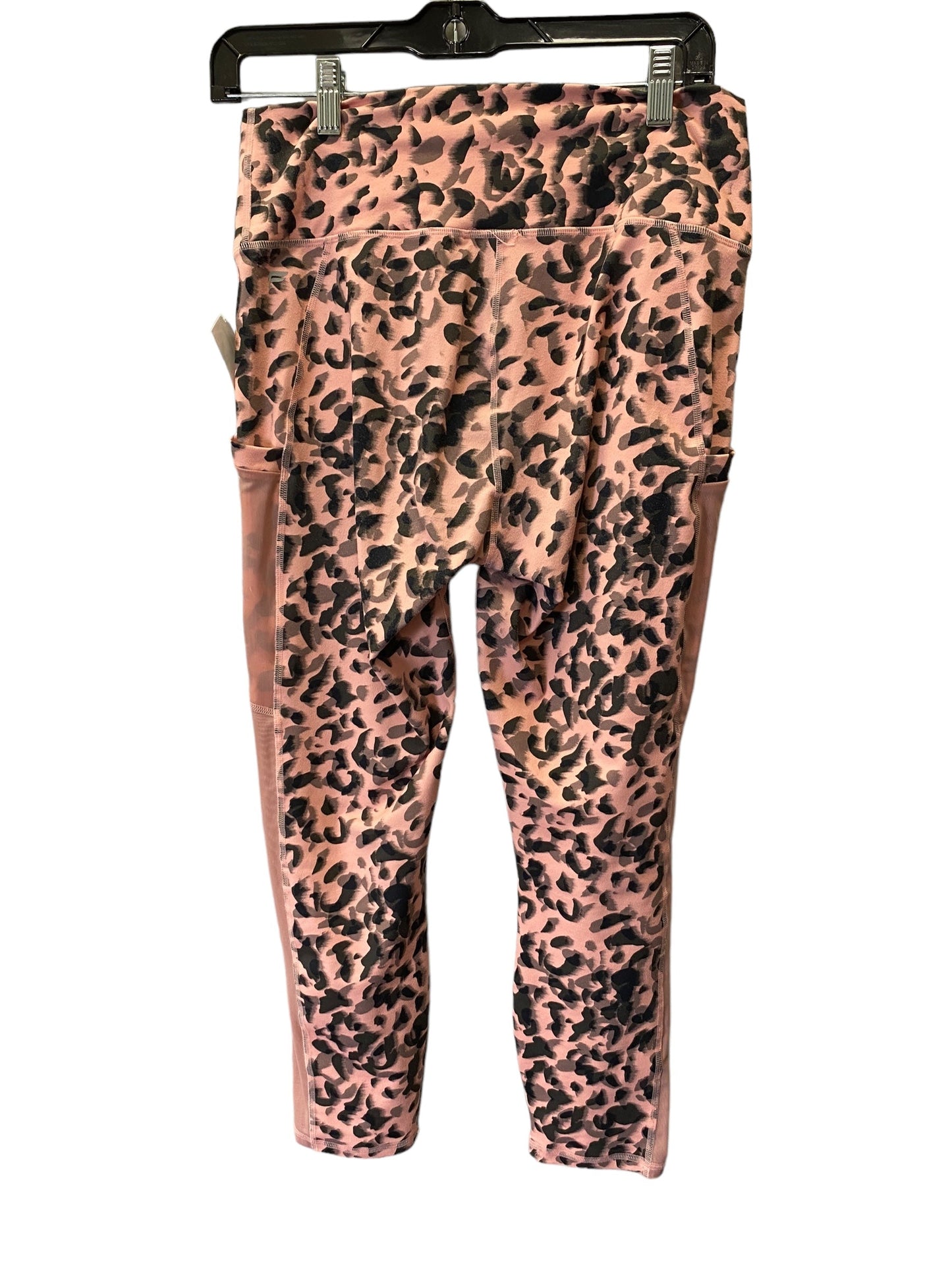 Athletic Leggings By Fabletics In Animal Print, Size: M