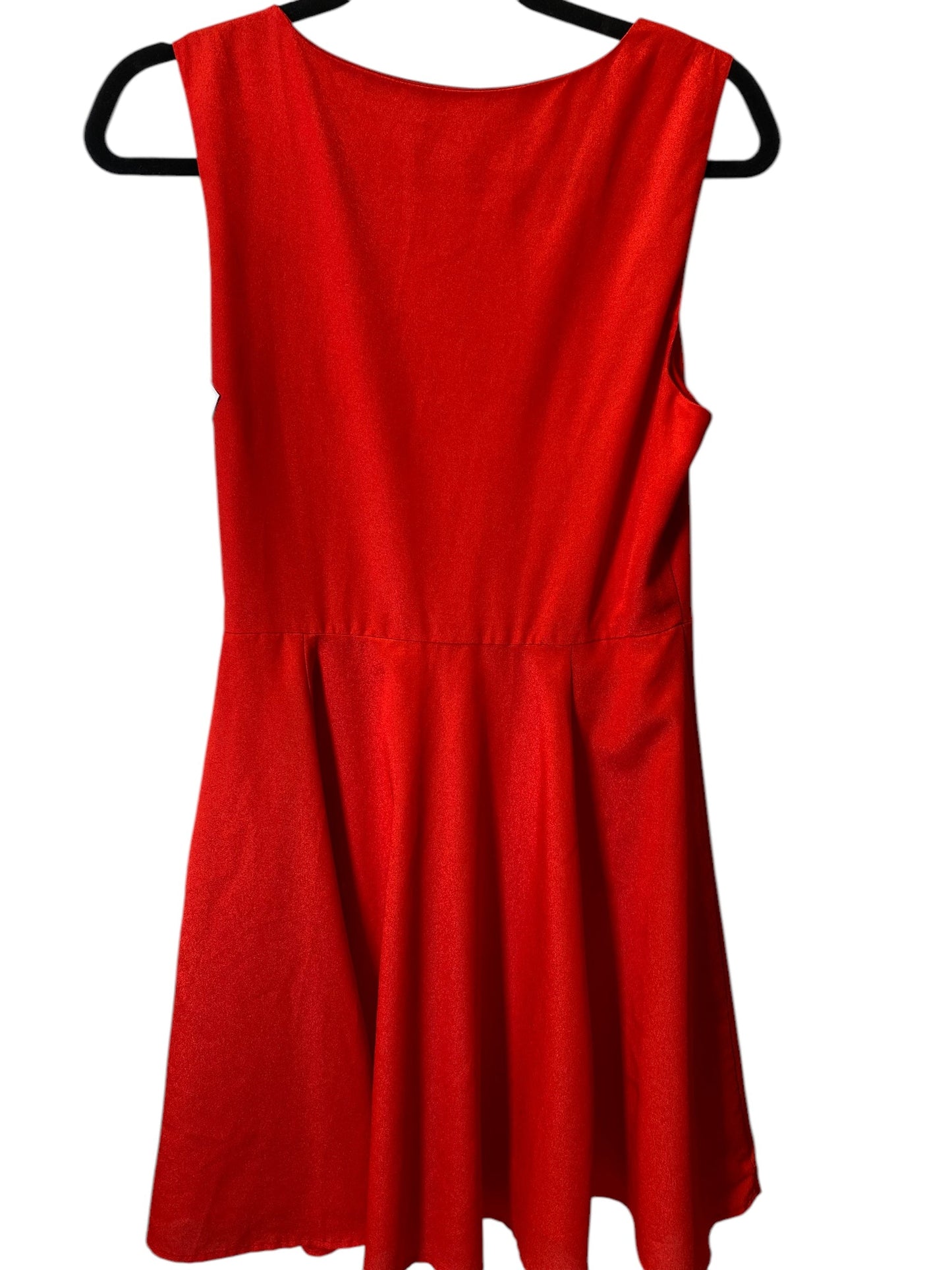 Dress Casual Short By Express In Red, Size: M