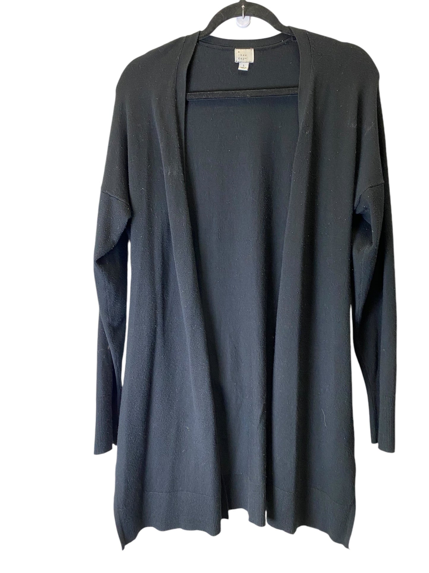 Cardigan By A New Day In Black, Size: L