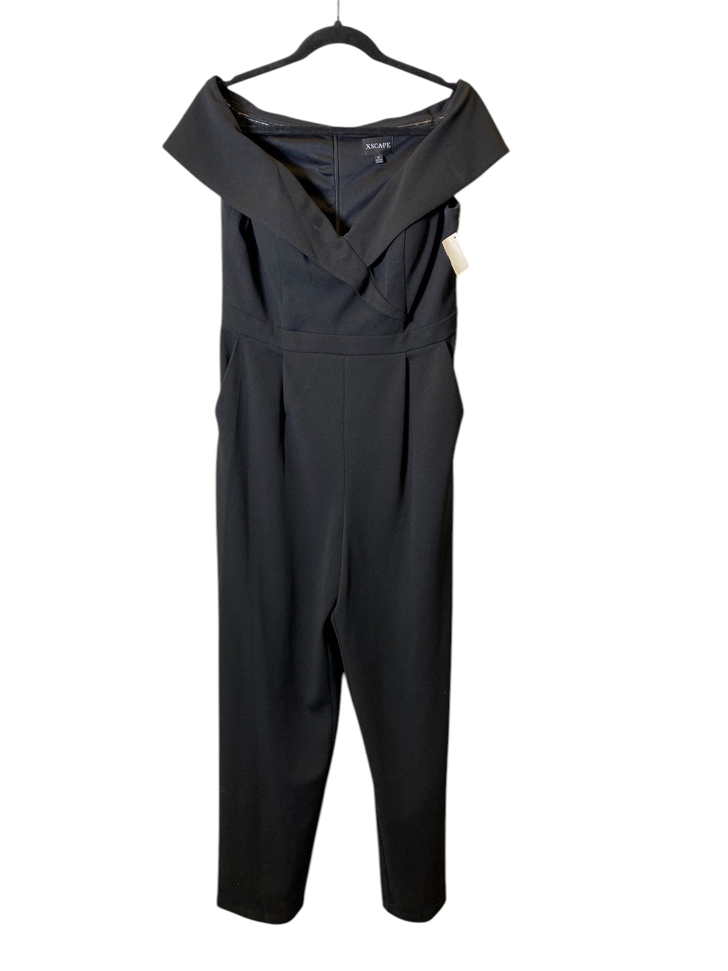 Jumpsuit By Clothes Mentor In Black, Size: Xl