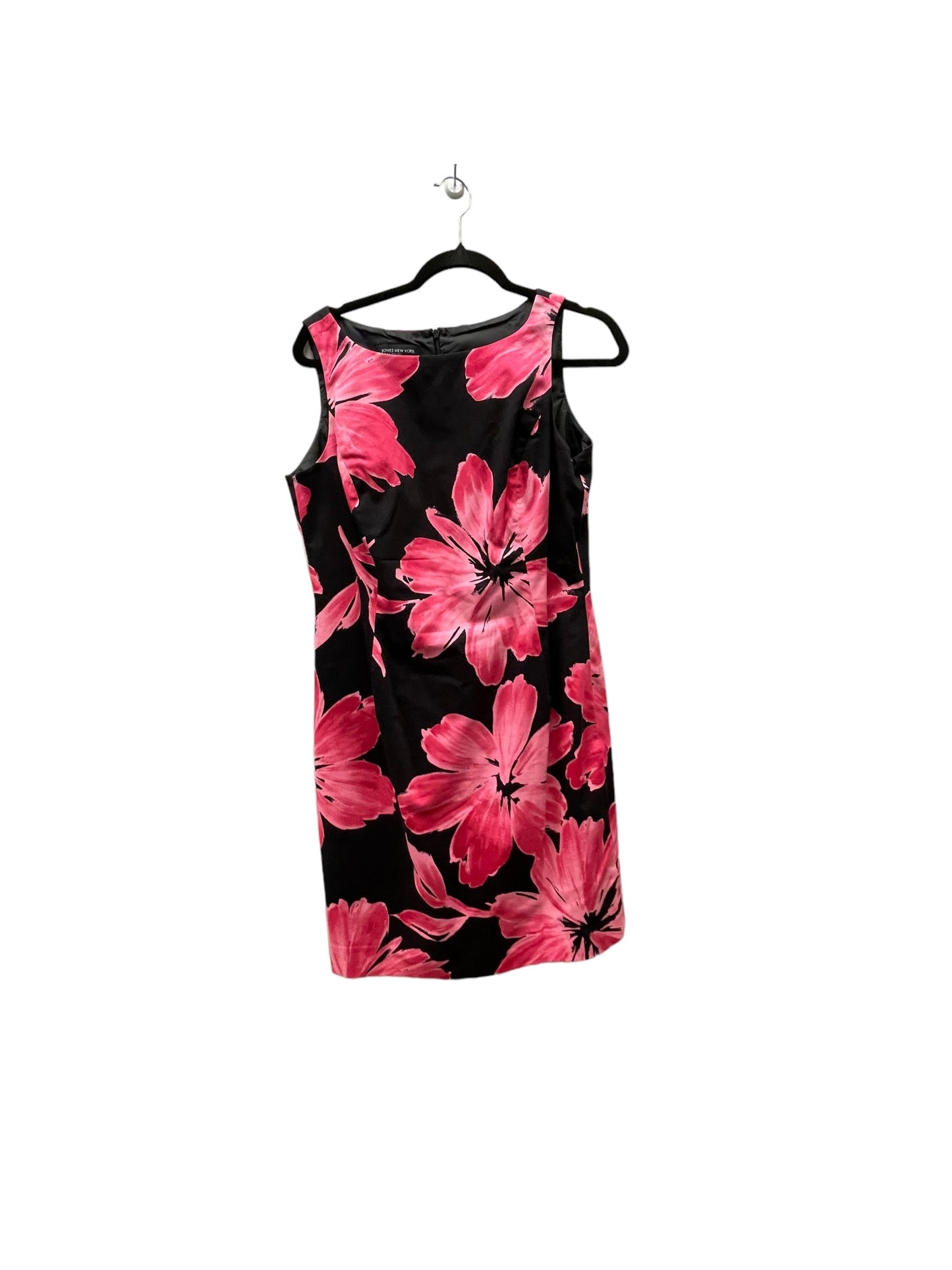 Dress Work By Jones New York In Floral Print, Size: L