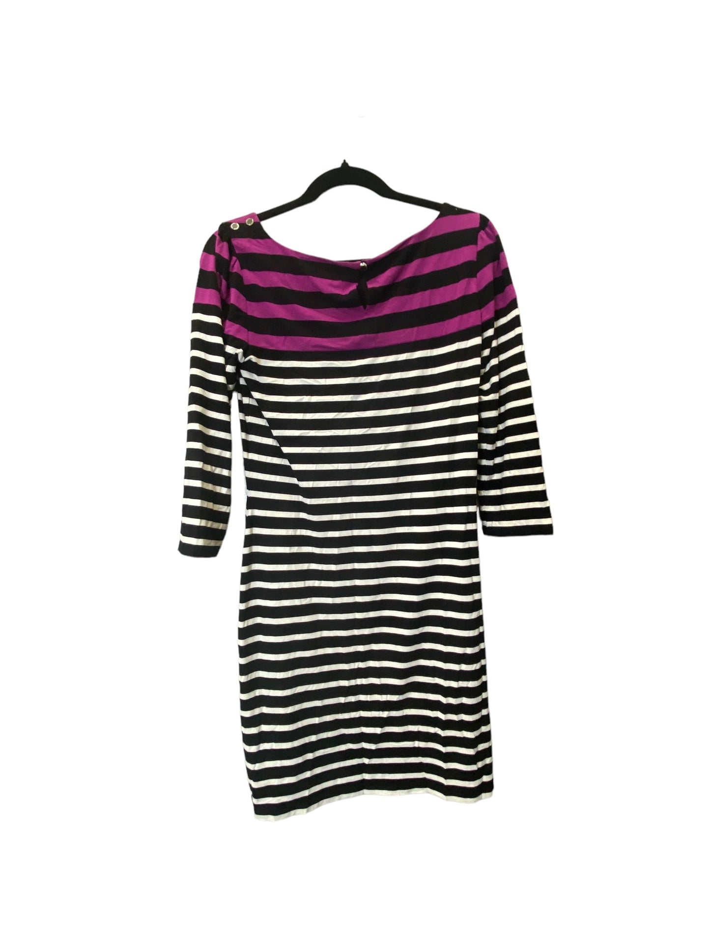 Dress Casual Short By White House Black Market In Striped Pattern, Size: S