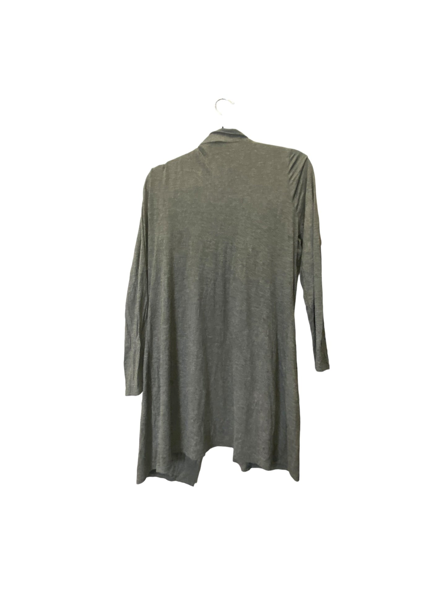 Cardigan By Clothes Mentor In Grey, Size: L