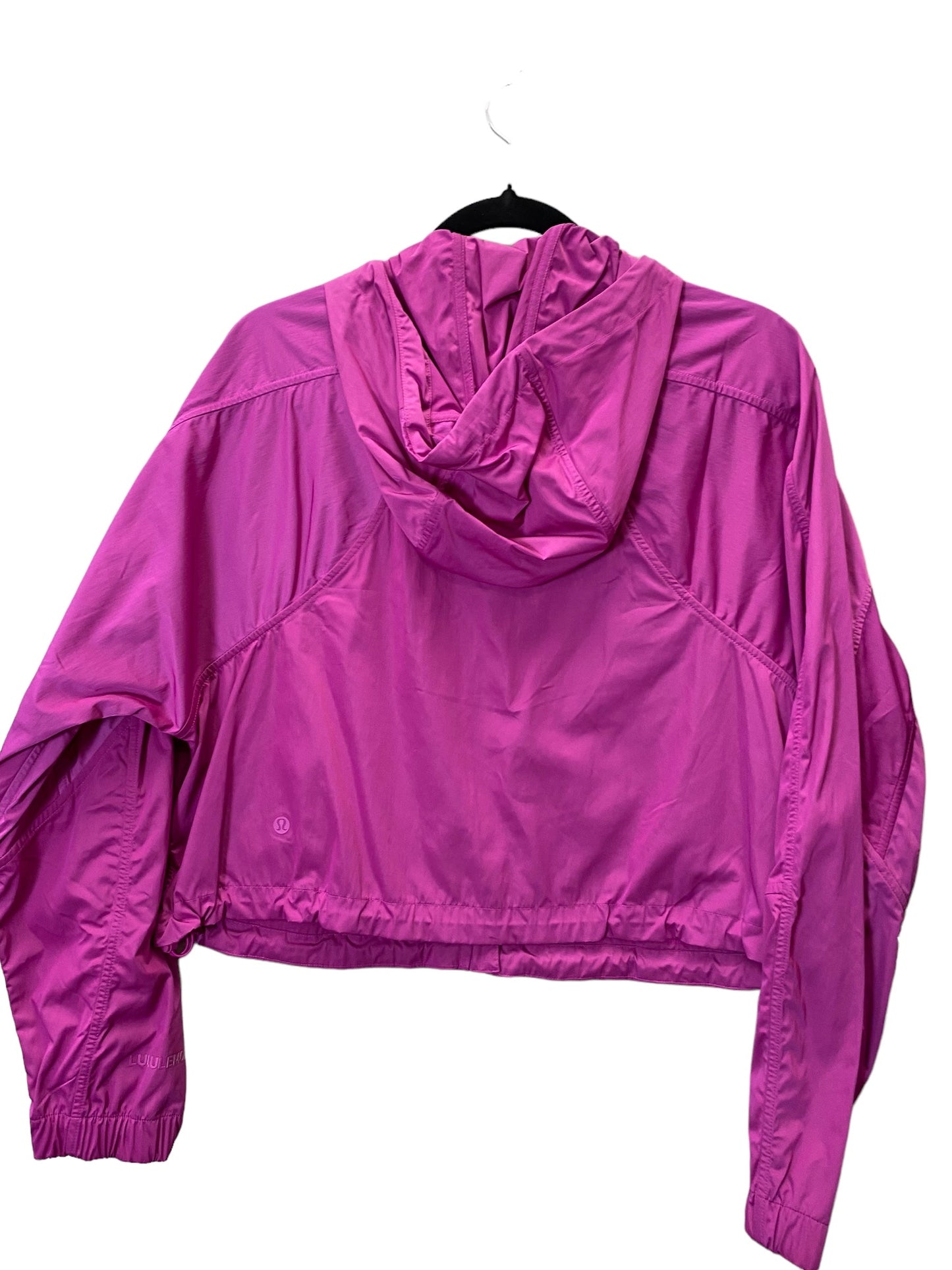 Athletic Jacket By Lululemon In Purple, Size: S