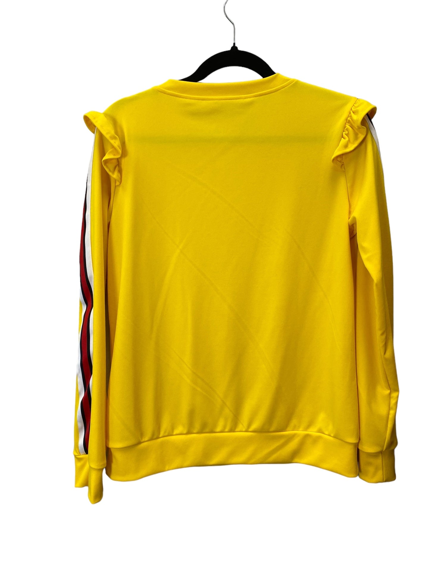 Top Long Sleeve By Clothes Mentor In Yellow, Size: L