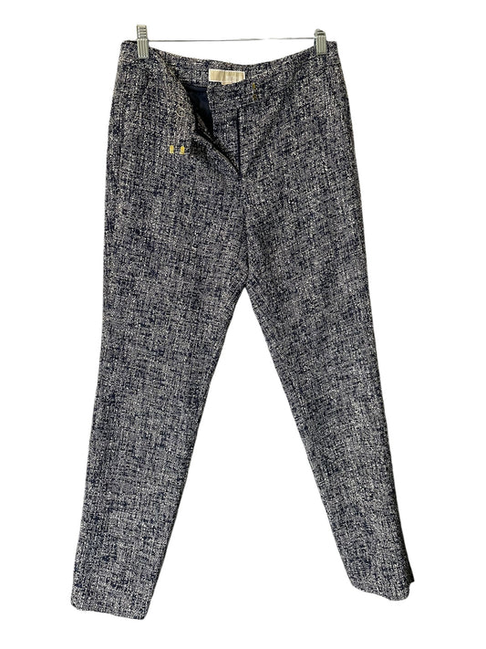 Pants Cropped By Michael Kors In Blue, Size: 4