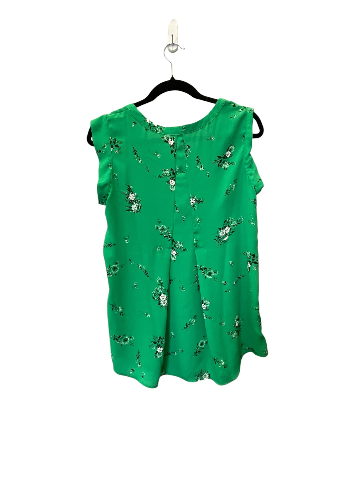 Top Short Sleeve By Pleione In Green, Size: S