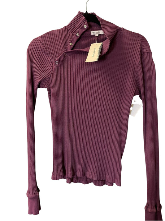 Top Long Sleeve By La Made In Purple, Size: S