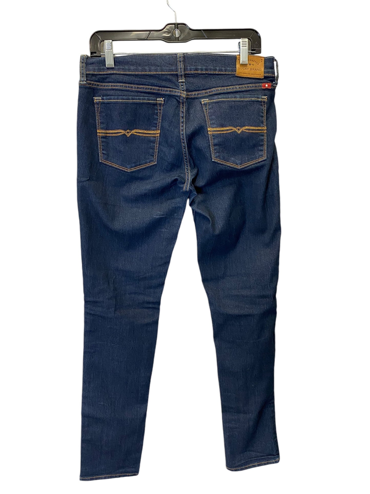 JEANS SKINNY LUCKY BRAND in BLUE, Size: 6