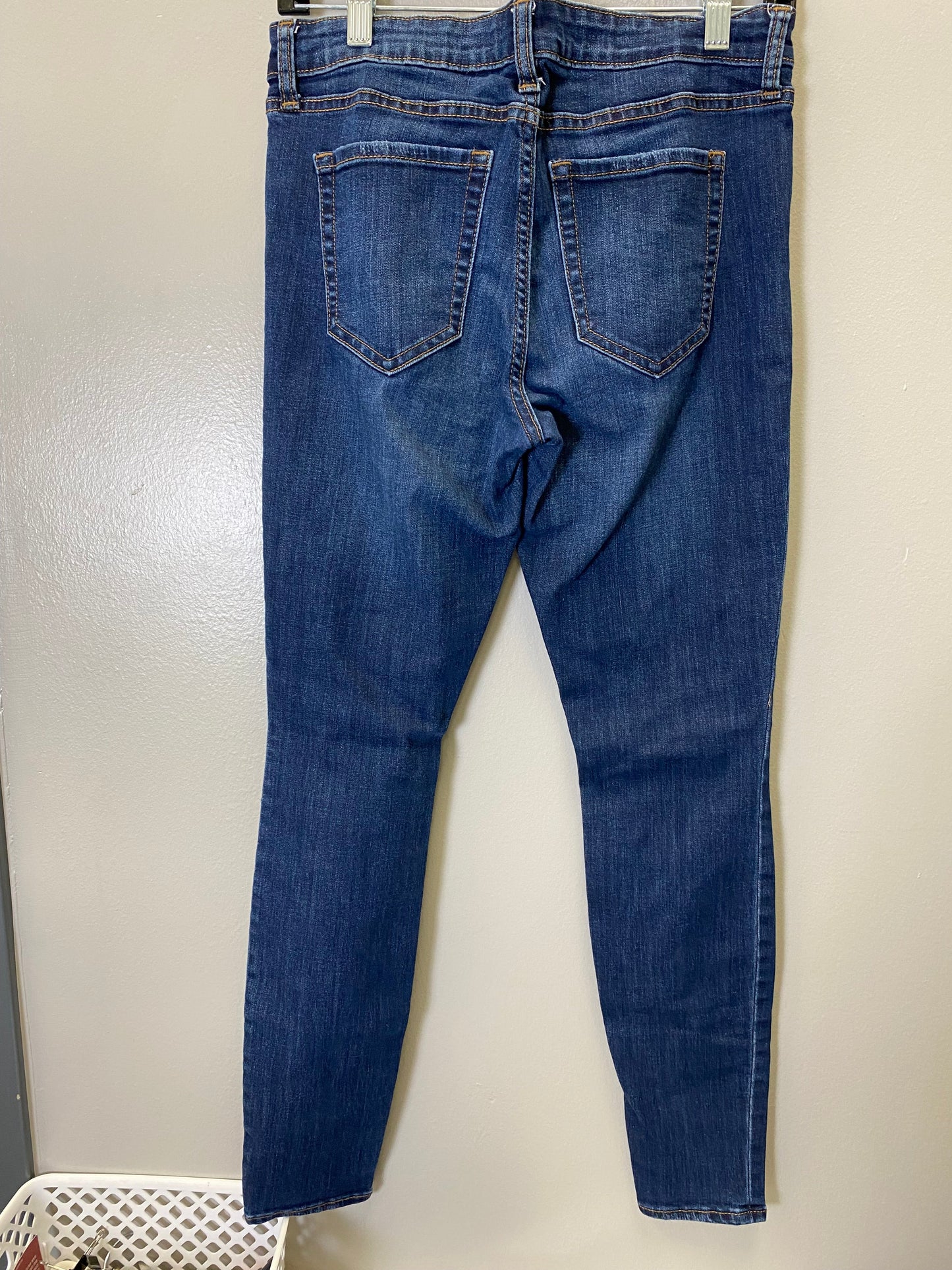 Jeans Skinny By Gap In Blue, Size: 4