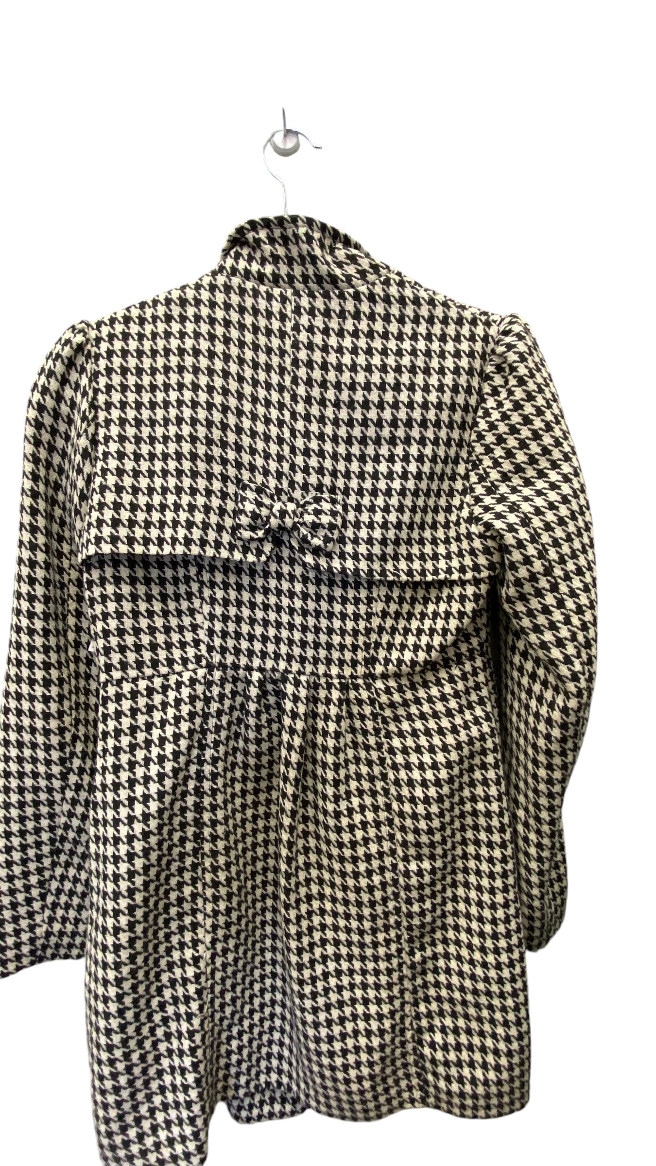 Coat Peacoat By Tulle In Plaid Pattern, Size: Xs