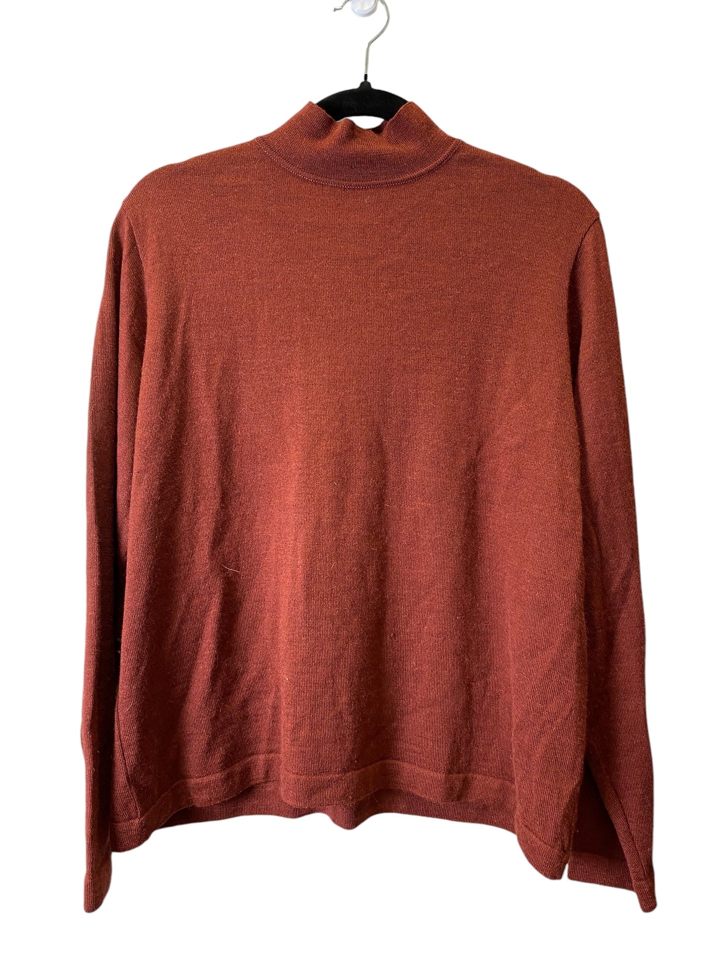 Sweater By Peruvian Connection In Brown, Size: Xl