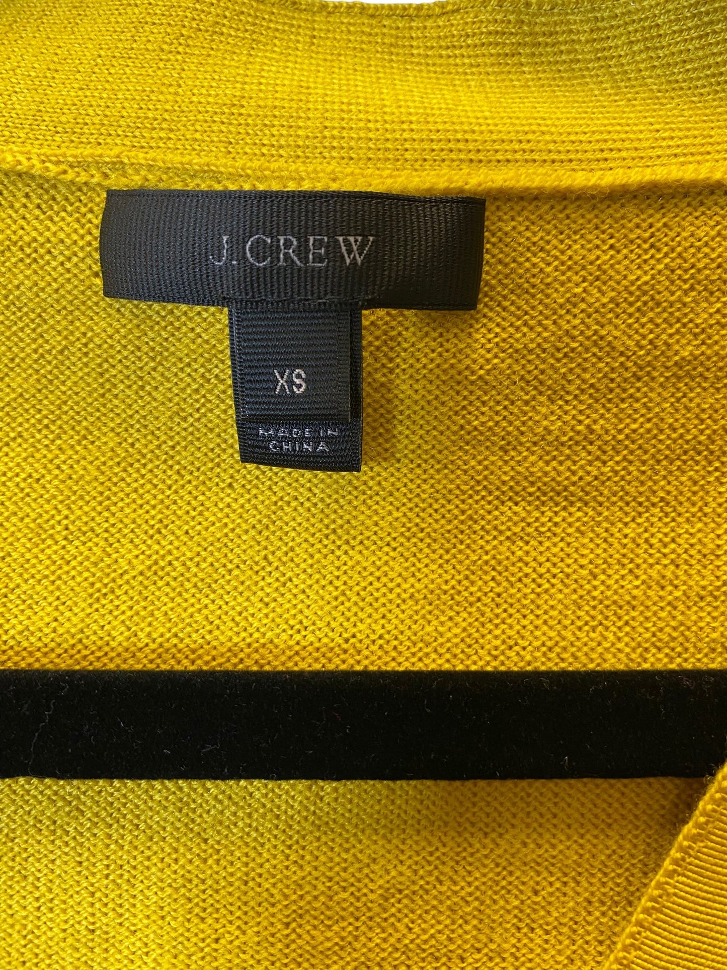 Cardigan By J. Crew In Yellow, Size: Xs