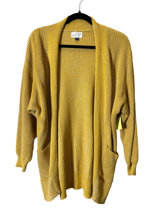 Cardigan By Universal Thread In Yellow, Size: S