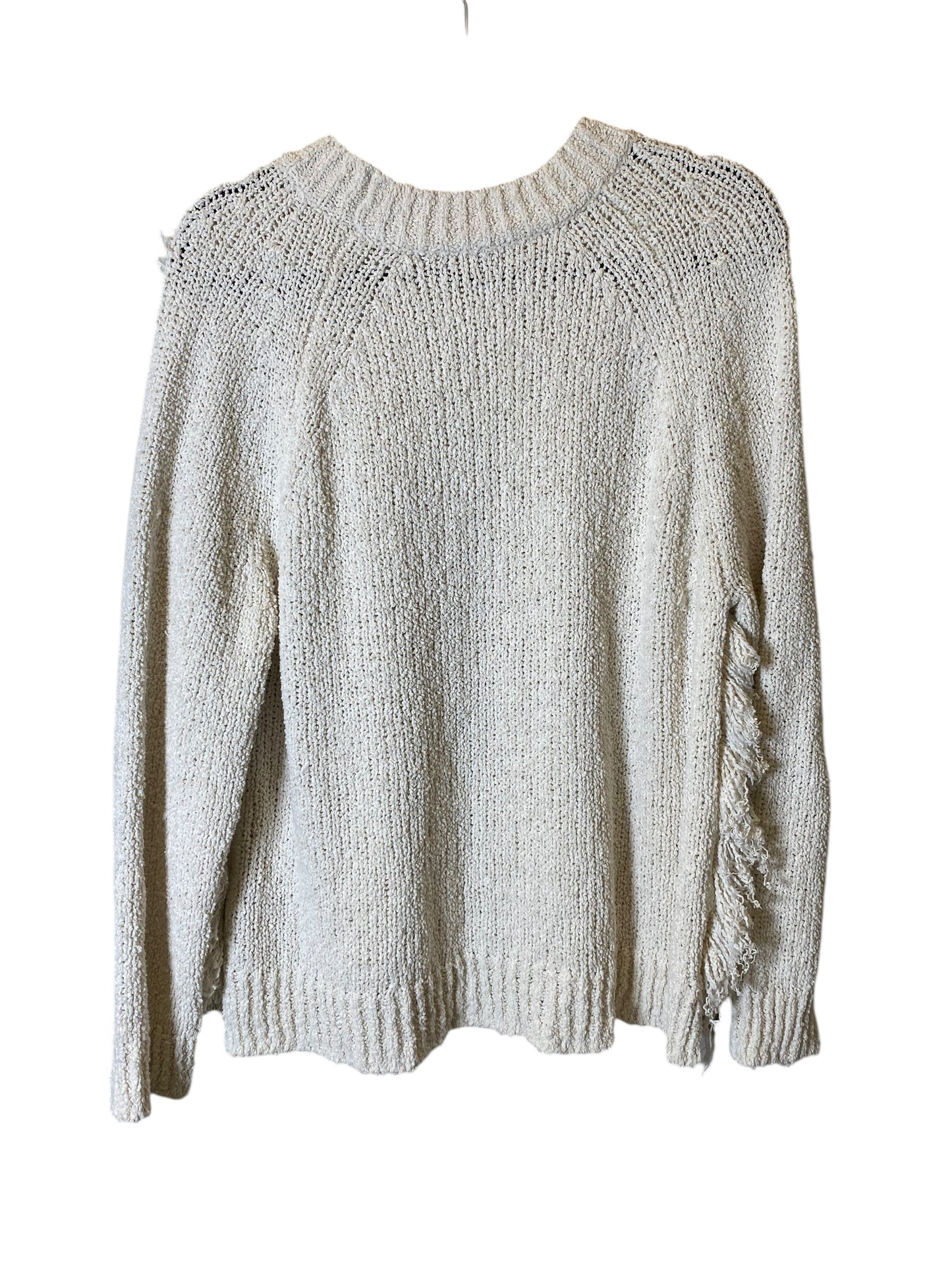 Sweater By Madewell In Cream, Size: Xl