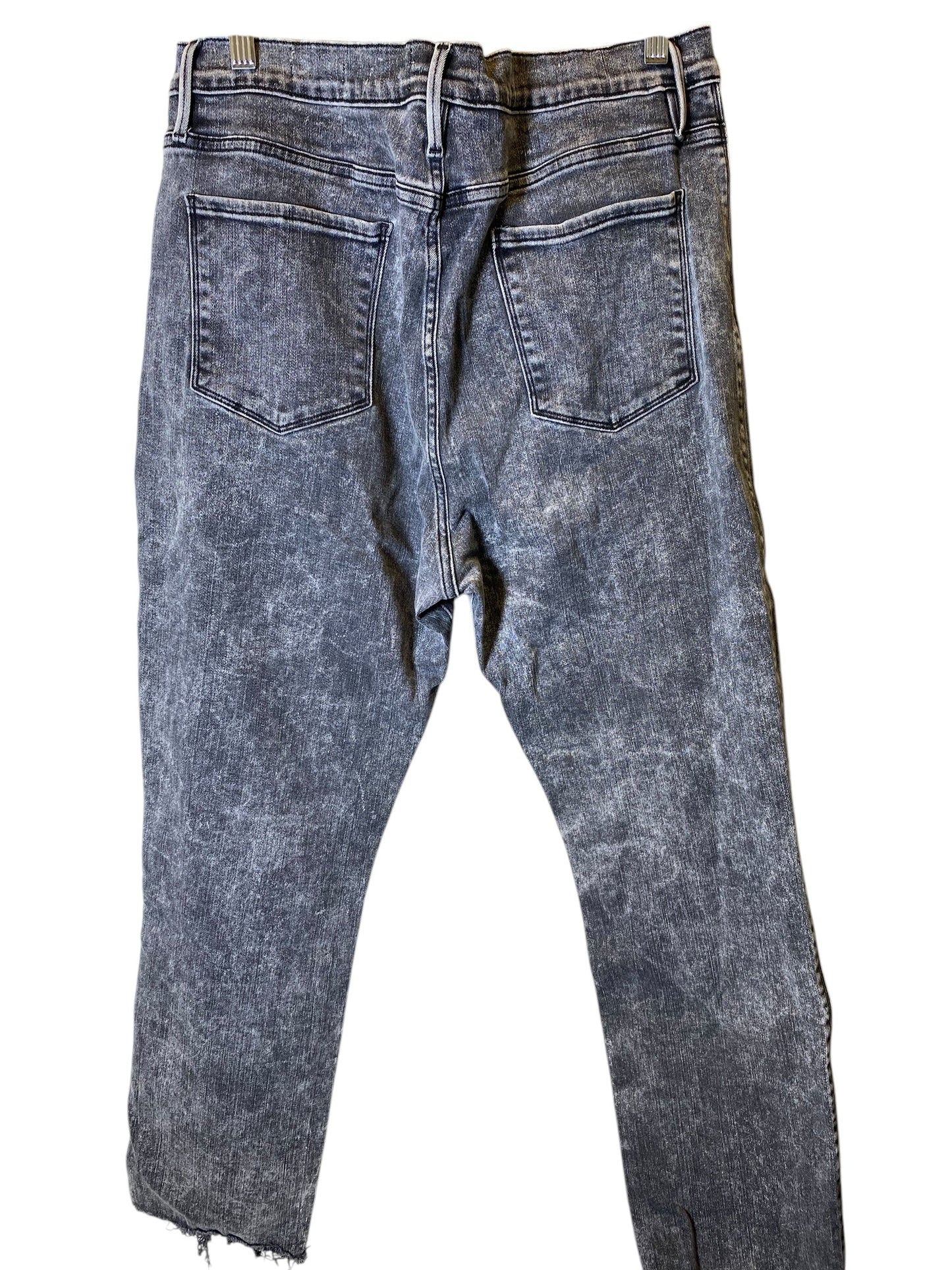 Jeans Straight By Frame In Grey, Size: 16