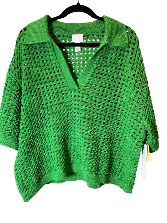 Sweater By H&m In Green, Size: Xl