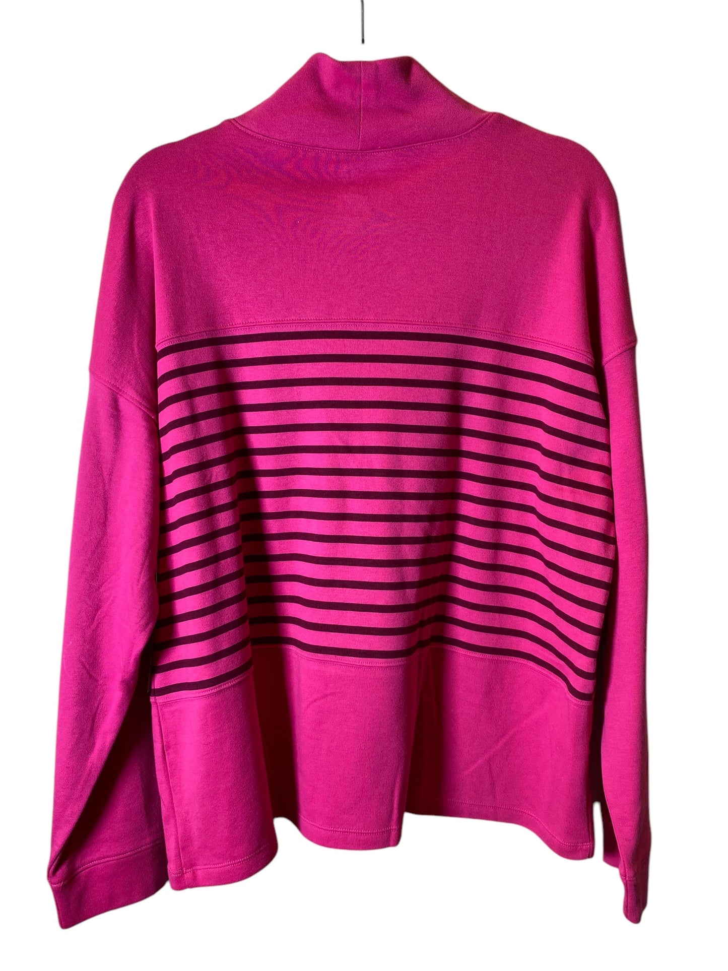 Sweater By Croft And Barrow In Striped Pattern, Size: Xl