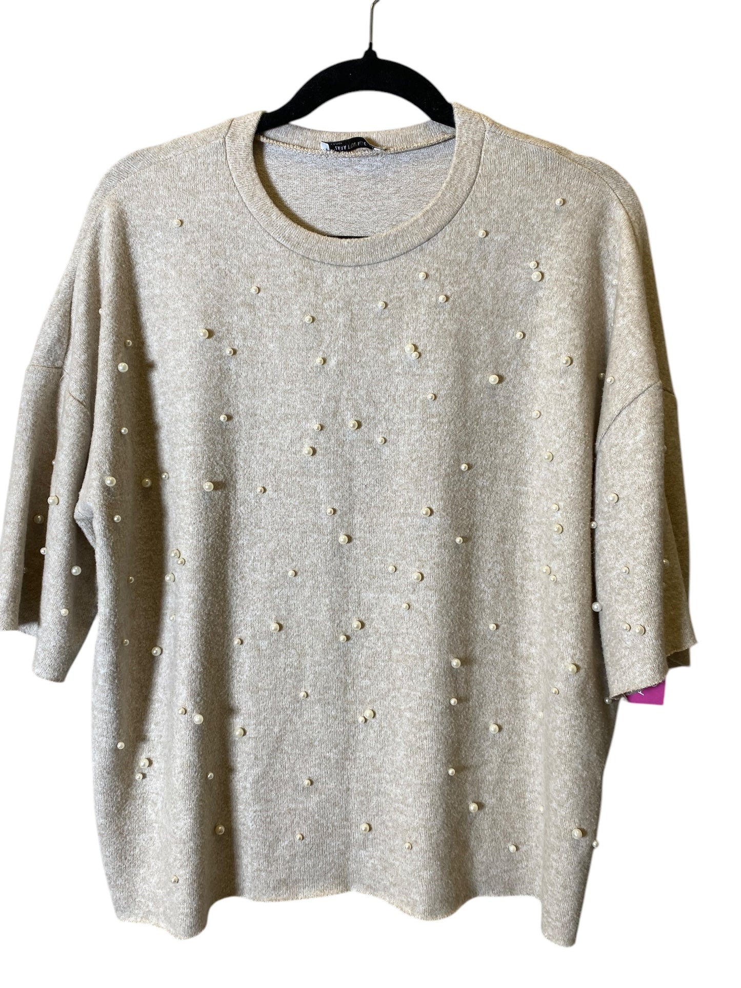 Sweater By Zara In Cream, Size: S