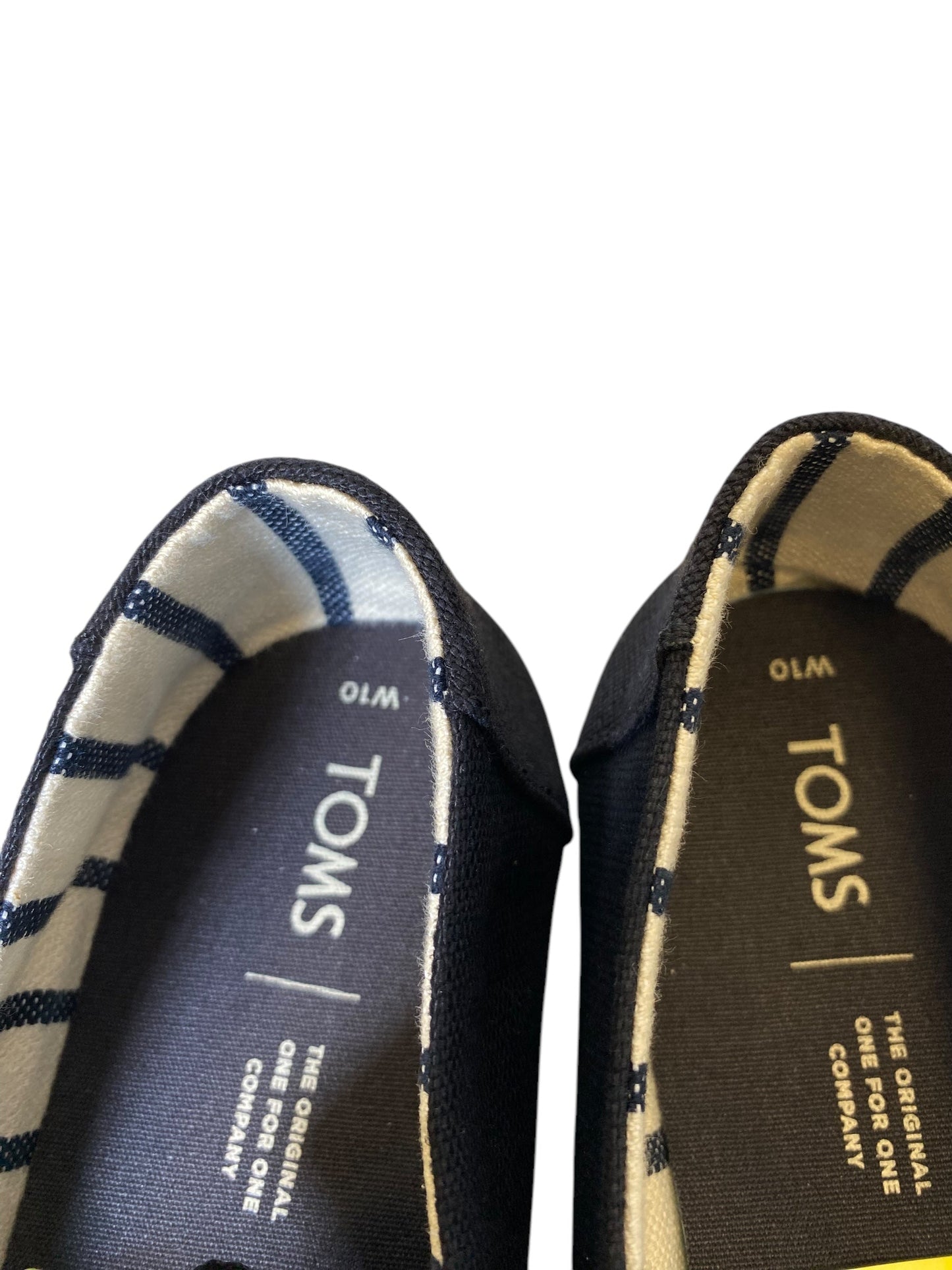 Shoes Flats By Toms In Navy, Size: 8.5