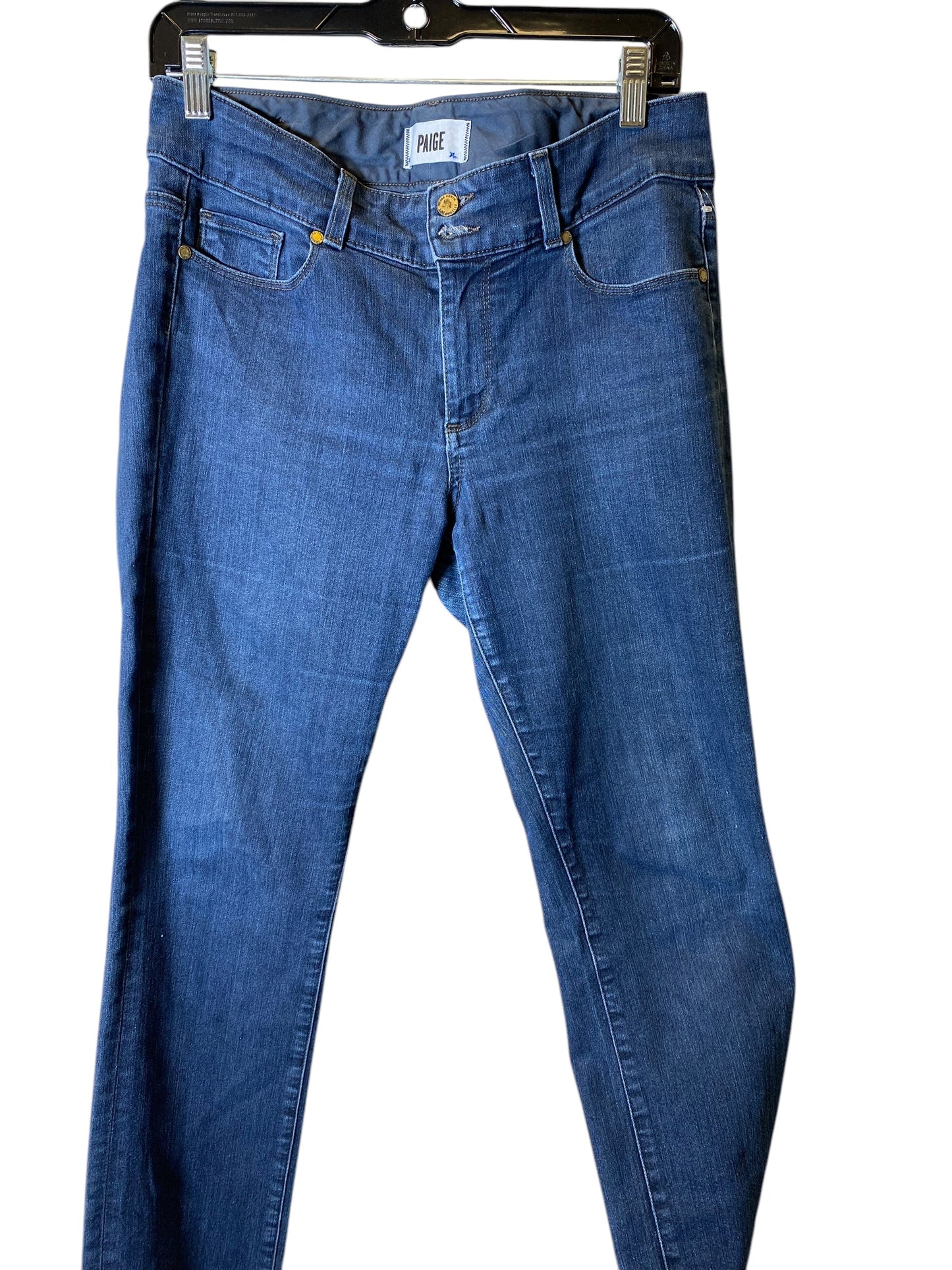 Jeans Straight By Paige In Blue, Size: 10